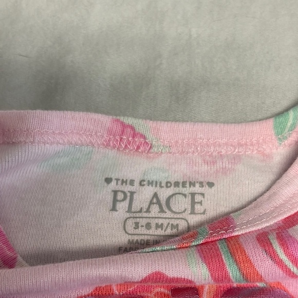 The Children's Place Magical Pink and Green Pajama Set - Picture 2 of 7